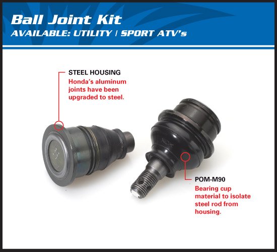 YFM 600 GRIZZLY (1998 - 2001) ball joint kit - upper | All Balls