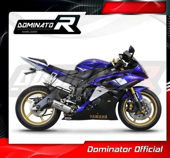 YZF R6 (2006 - 2016) exhaust silencer muffler hp8 | Dominator