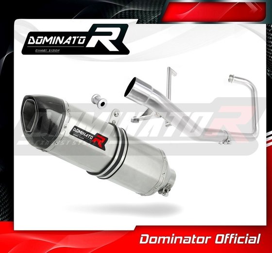 YBR 250 (2000 - 2008) exhaust full system silencer hp1 | Dominator