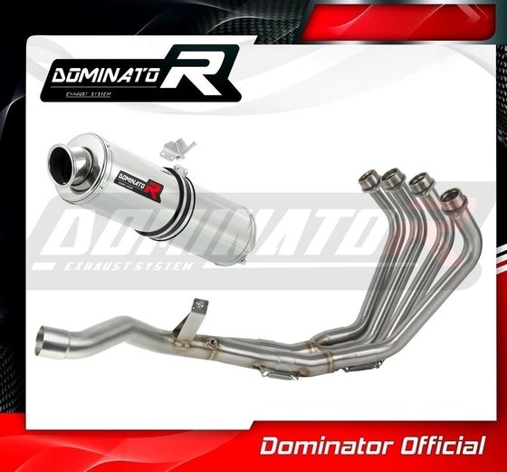 XJ6 DIVERSION S (2009 - 2016) exhaust full system silencer round | Dominator