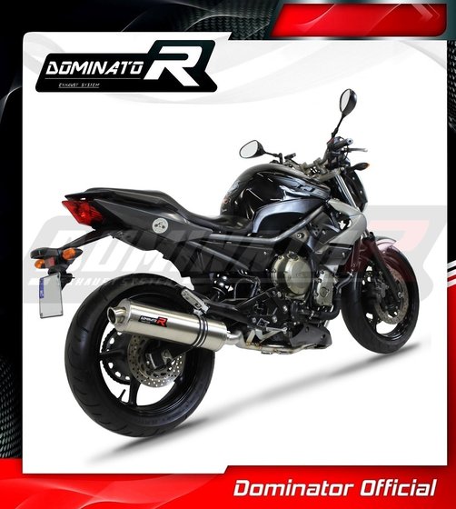 XJ6 DIVERSION S (2009 - 2016) exhaust full system silencer round | Dominator