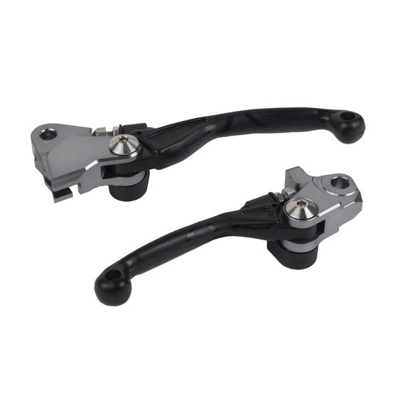 YZ 250 (2015 - 2022) pivot lever set in black for yamaha yz/yzf | POLISPORT