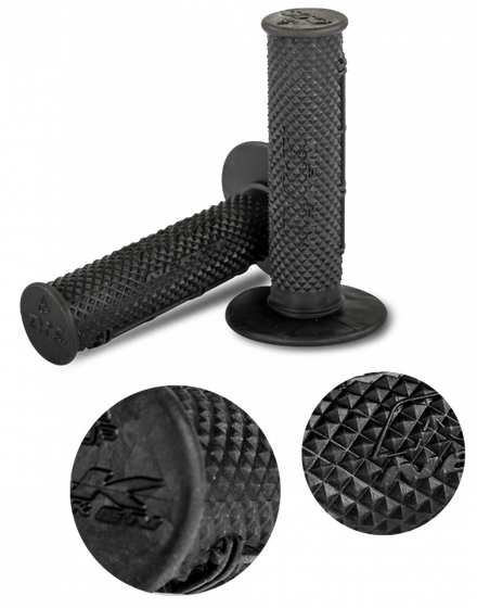 WR 250 F (2001 - 2005) black diamond rubber grips | NEKEN