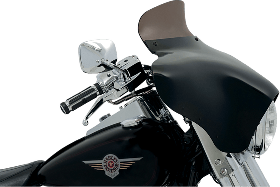 XVS 650 DRAG STAR (1998 - 2016) 5" smoke windshield spoiler | MEMPHIS SHADES HD