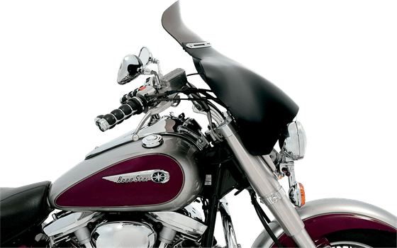 XVS 650 DRAG STAR (1998 - 2016) 6.5" windshield spoiler | MEMPHIS SHADES HD