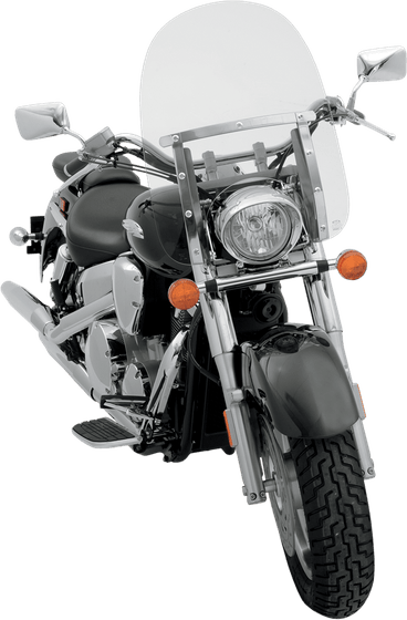 XVS 650 DRAG STAR CLASSIC (1998 - 2011) 17" solar windshield replacement | MEMPHIS SHADES METRIC