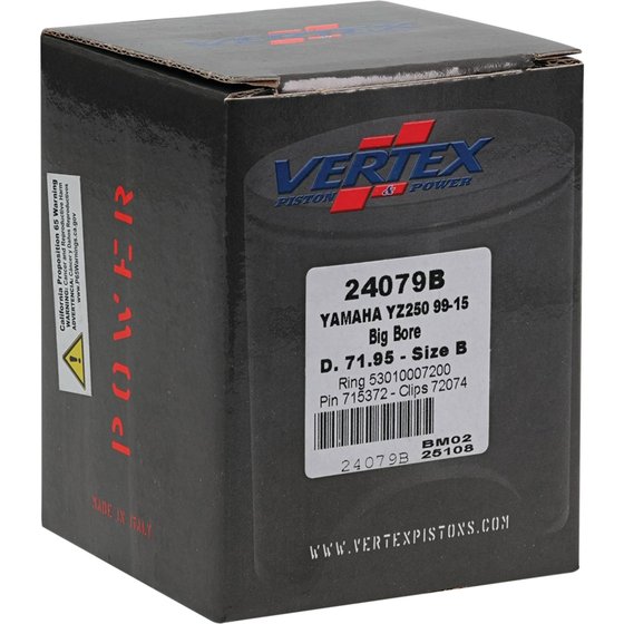 YZ 250 (1999 - 2023) big bore piston kit | Vertex