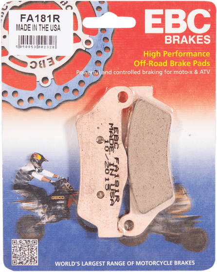 TT 600 RE (2004 - 2004) r series heavy duty sintered brake pads | EBC