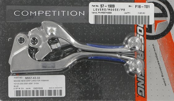 YZ 450 F (2003 - 2007) competition lever blue | MOOSE RACING