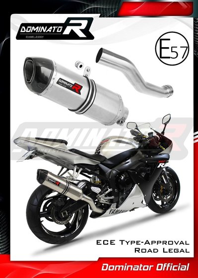 YZF R1 (2002 - 2003) homologated exhaust silencer hp1 | Dominator