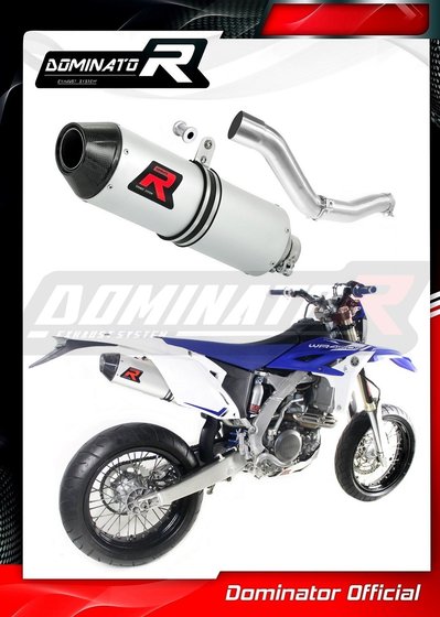 WR 450 F (2012 - 2015) exhaust silencer mx2 | Dominator