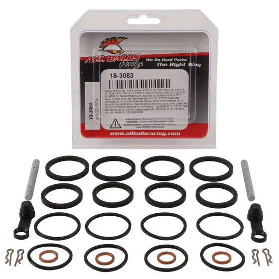 MT 10 (2017 - 2022) caliper rebuild kit - front | All Balls