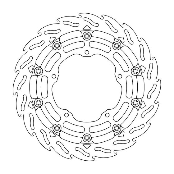 MT 10 SP (2017 - 2022) flame racing brake disc | MOTO-MASTER