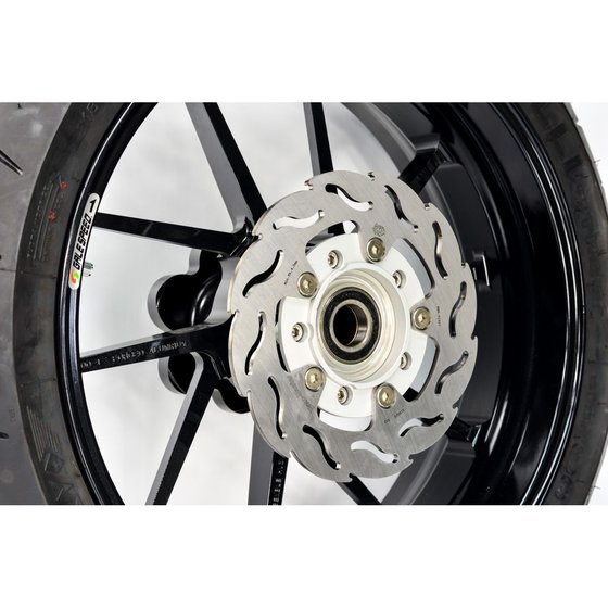 MT 09 (2014 - 2016) flame rear brake rotor | MOTO-MASTER