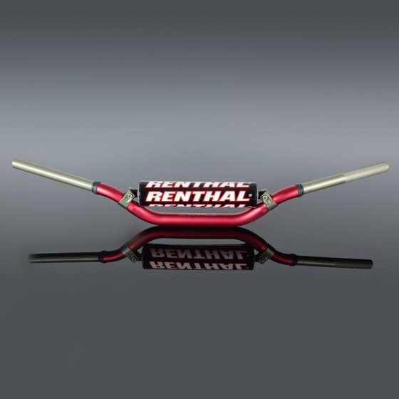 WR 250 F (2001 - 2021) renthal twinwall 997 handlebar in red | RENTHAL