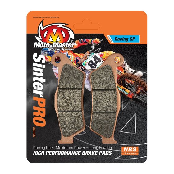 WR 250 F (2001 - 2002) racing brake pads | MOTO-MASTER