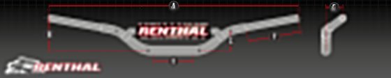 WR 250 F (2005 - 2006) "renthal twinwall 999 handlebar" | RENTHAL