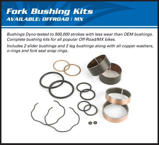 WR 250 F (2005 - 2005) fork bushing kit | All Balls