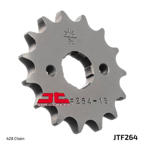 DT 125 (1988 - 1993) steel front sprocket | JT Sprockets