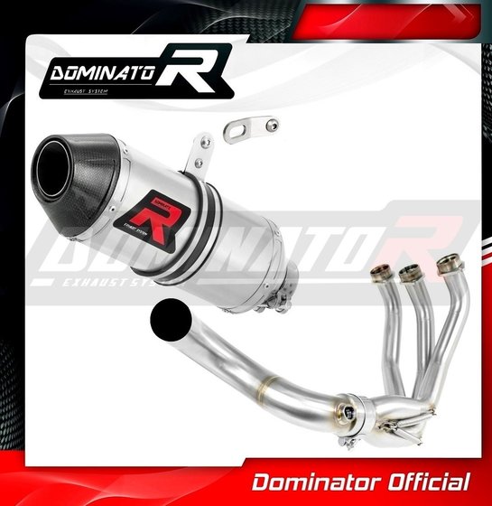 MT 09 (2013 - 2016) exhaust full system silencer hp3 | Dominator