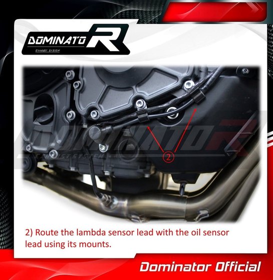 MT-09 TRACER 900 (2021 - 2022) full exhaust system silencer hp8 | Dominator