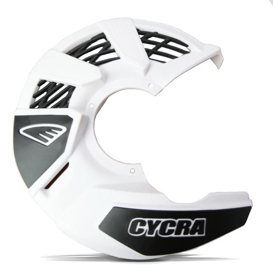 YZ 450 F (2014 - 2019) white disc cover | CYCRA