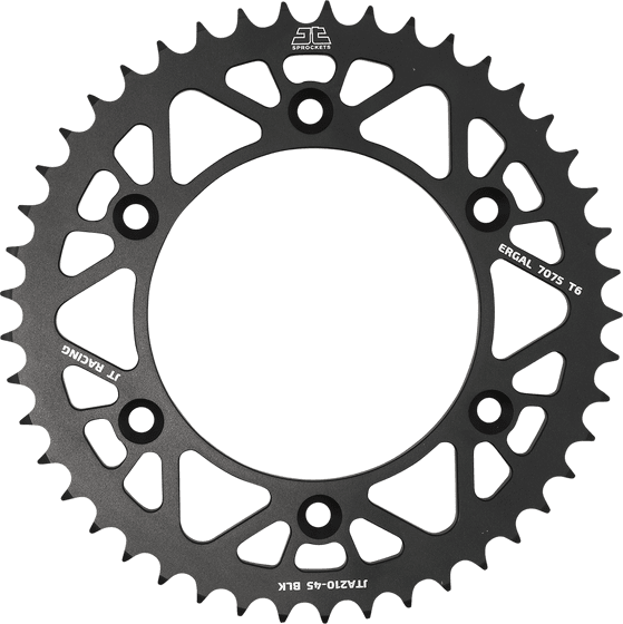 WR 450 F (2003 - 2021) racelite aluminium rear race sprocket | JT Sprockets