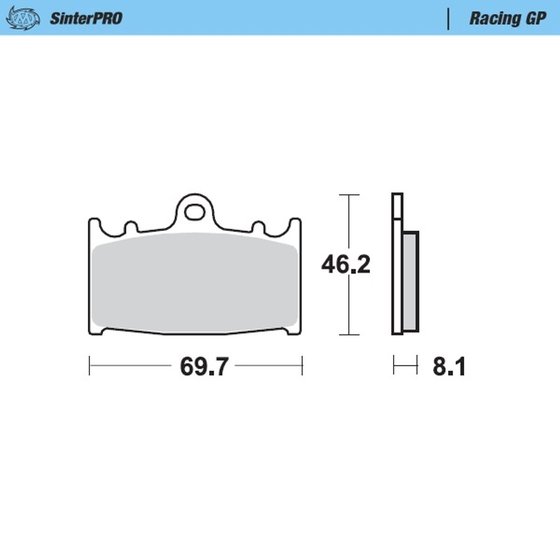 YZ 250 F (2001 - 2020) racing brake pads | MOTO-MASTER