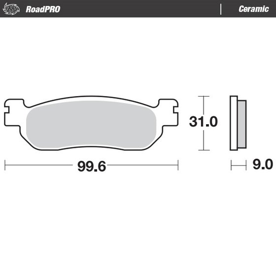 XG 250 TRICKER (2005 - 2006) ceramic brake pad | MOTO-MASTER