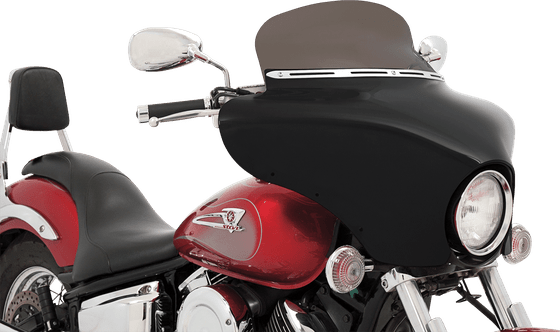 XV 1600 ROAD STAR (1999 - 2004) slotted fats windshield trim | MEMPHIS SHADES HD