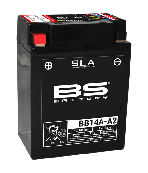 YFM 550 GRIZZLY (2009 - 2010) sla 12v 160 a battery | BS BATTERY