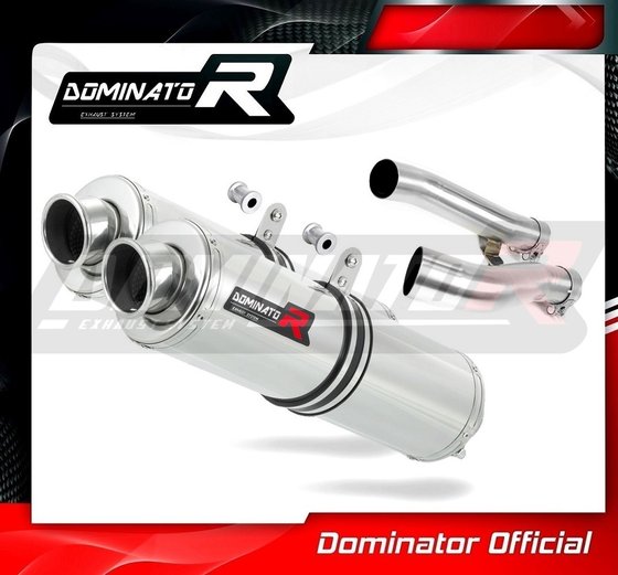 XJR 1300 (1999 - 2006) exhaust silencer round | Dominator