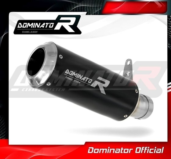 YZF R1 (2020 - 2022) exhaust silencer muffler gp black | Dominator