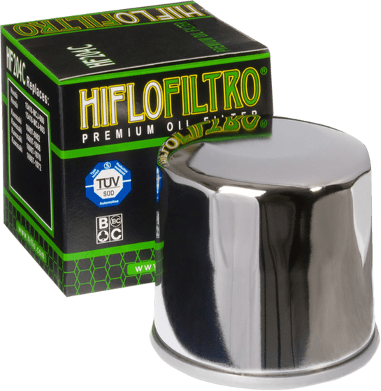 YZF R1M (2020 - 2021) hiflo oil filter hf204c chromed | Hiflofiltro