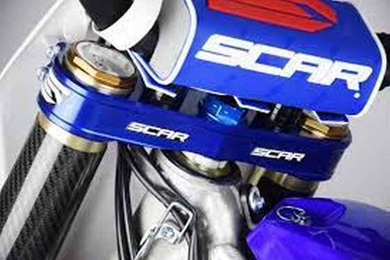 YZ 250 F (2001 - 2022) scar triple clamps - yamaha yz250f/450f offset 22 | SCAR