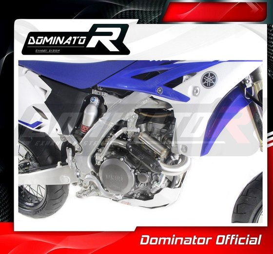 WR 450 F (2007 - 2011) exhaust header pipe with powerbomb | Dominator