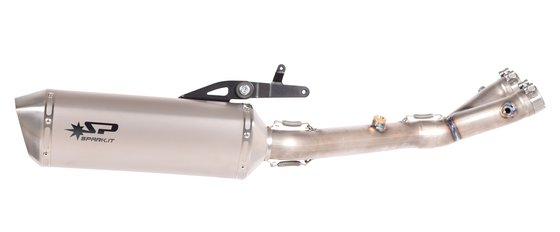 YZF R1M (2015 - 2022) spark force titanium muffler & collector for yamaha r1 (race only) | SPARK