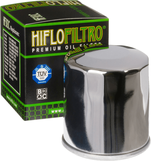 FZR 1000 (1991 - 1994) hiflo oil filter hf303c chrome | Hiflofiltro