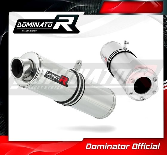 YZF R1 (1996 - 2003) exhaust silencer round | Dominator