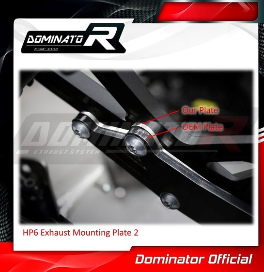 MT-09 TRACER 900 (2021 - 2022) full exhaust system silencer hp6 ex | Dominator