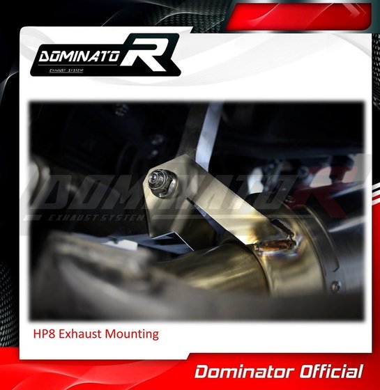 MT-09 TRACER 900 (2021 - 2022) full exhaust system silencer titanium hp8 ex | Dominator