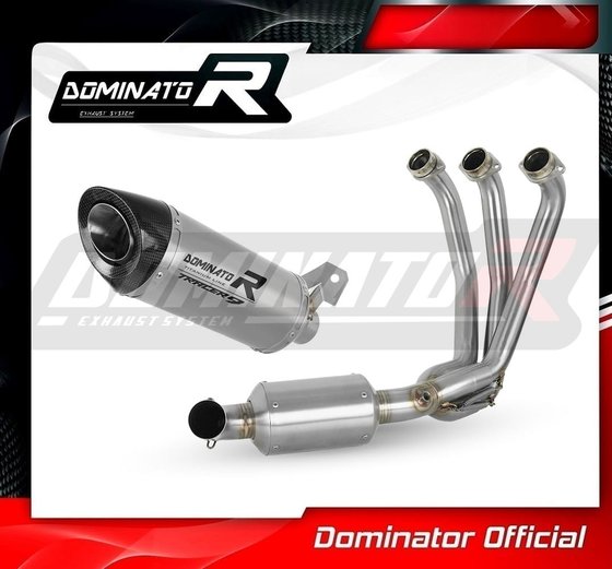 MT-09 TRACER 900 (2021 - 2022) full exhaust system silencer titanium hp8 ex | Dominator