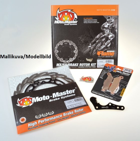 YZ 450 FX (2016 - 2017) front brake kit with 270mm floating disc and pads | MOTO-MASTER