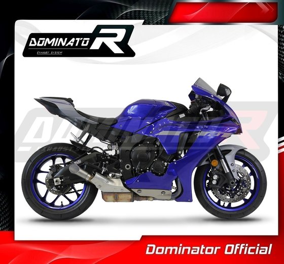 YZF R1 (2015 - 2016) exhaust megaphone gp 3 titanium | Dominator