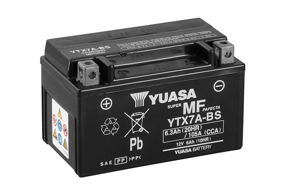 XC 125 (1985 - 2006) maintenance-free replacement battery | YUASA