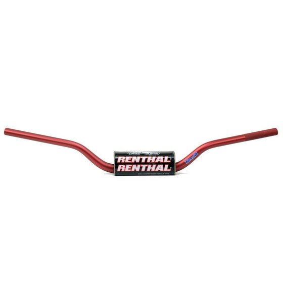 YFM 350 WARRIOR (1989 - 2004) renthal fatbar 604 rc red handlebar | RENTHAL