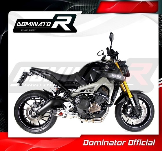 MT 09 (2013 - 2016) exhaust full system silencer hp3 | Dominator