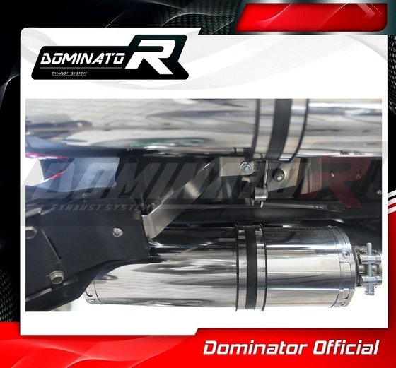 MT 03 (2006 - 2013) exhaust silencer round | Dominator