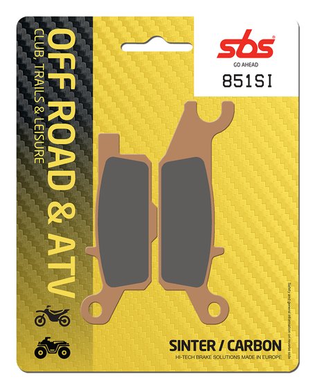 YFM 250 R RAPTOR (2009 - 2014) brakepads sintered offroad | SBS