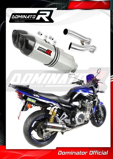 XJR 1300 (1999 - 2006) exhaust silencer hp1 | Dominator